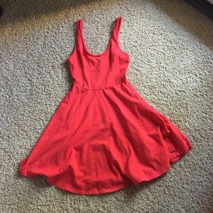 Red Hollister Skater Dress